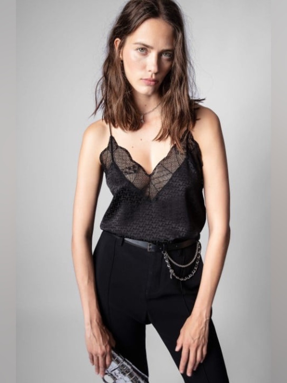 Zadig & Voltaire Christy Jac ZV 3D Silk Camisole
Size XS • 100% Silk